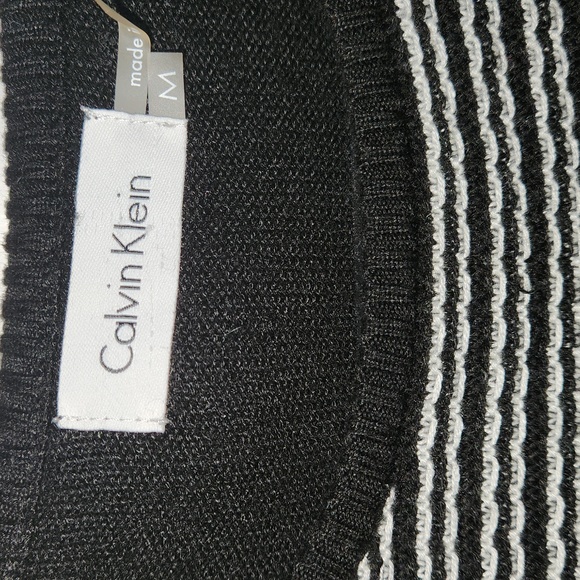Calvin Klein~ Designer Sleeveless Sweater Dress Size M - Picture 5 of 5